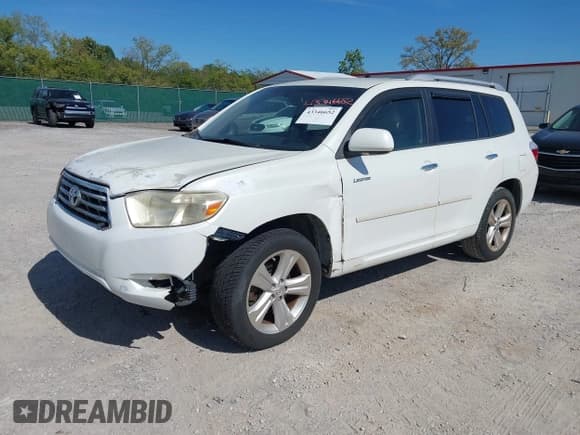 ✅ 2008 Toyota Highlander Limited • VIN: JTEDS42A082031916 • Lot: 43346652. Listed on IAAI with 249,493 mi. Free auction sales archive from the USA and detailed vehicle history report at DreamBid. Image 2.