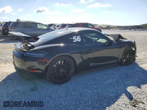 ✅ 2021 Porsche 718 Cayman GT4 • VIN: WP0AC2A87MS289173 • Lot: 76251404. Listed on Copart with 5,571 mi. Free auction sales archive from the USA and detailed vehicle history report at DreamBid. Image 3.