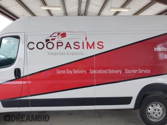 ✅ 2020 Ram ProMaster Cargo • VIN: 3C6URVJG9LE116137 • Lot: 42784591. Listed on IAAI with 184,768 mi. Free auction sales archive from the USA and detailed vehicle history report at DreamBid. Image 14.
