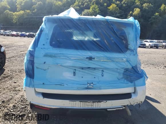 2023 Chevrolet Tahoe Commercial z VIN 1GNSKLED9PR436472, wystawiony jako Copart lot #80133015 z przebiegiem 20 741 mil mil oraz Szkoda całkowita • Salvage title. Historia ofert i sprzedaży dostępna na DreamBid. Obrazek 6.