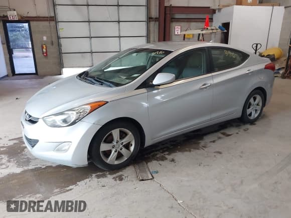 ✅ 2012 Hyundai Elantra Limited • VIN: KMHDH4AE0CU208013 • Lot: 42423916. Listed on IAAI with 205,324 mi. Free auction sales archive from the USA and detailed vehicle history report at DreamBid. Image 2.