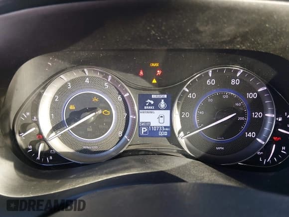 ✅ 2016 Infiniti QX80 • VIN: JN8AZ2ND2G9800407 • Lot: 43869981. Listed on IAAI with 110,733 mi. Free auction sales archive from the USA and detailed vehicle history report at DreamBid. Image 7.