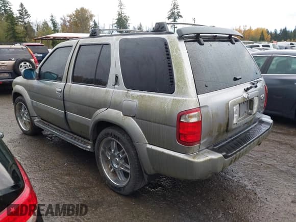 ✅ 2001 Infiniti QX4 Luxury • VIN: JNRDR09Y81W221294 • Lot: 43635800. Wystawiony na IAAI z przebiegiem Nie podano. Bezpłatny archiwum sprzedaży aukcyjnych z USA i szczegółowy raport historii pojazdu na DreamBid. Zdjęcie 3.