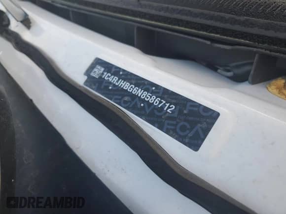 2022 Jeep Grand Cherokee Limited with VIN 1C4RJHBG6N8586712, listed as a Copart auction lot 69232605 with Not provided miles and Clean title. Bid and sale history available at DreamBid. Image 12.