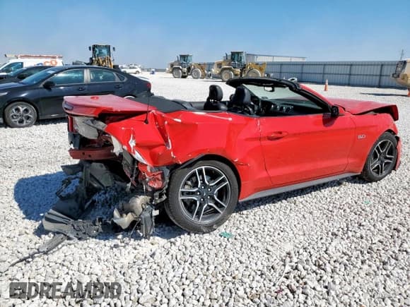 ✅ 2020 Ford Mustang GT Premium • VIN: 1FATP8FF0L5115276 • Lot: 84608885. Listed on Copart with 96,536 mi. Free auction sales archive from the USA and detailed vehicle history report at DreamBid. Image 3.