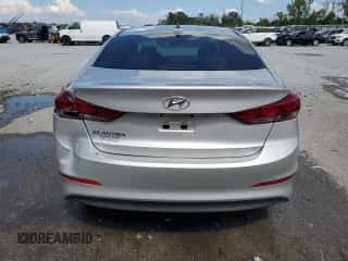 2017 Hyundai Elantra SE with VIN 5NPD84LF5HH106122, listed as a Copart auction lot 69241885 with 69,565 mi miles and Salvage title. Bid and sale history available at DreamBid. Image 6.