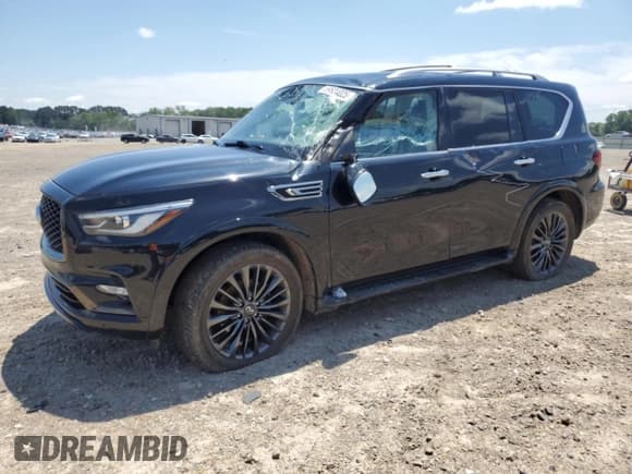 ✅ 2022 Infiniti QX80 Premium Select • VIN: JN8AZ2AF9N9741361 • Lot: 59624025. Listed on Copart with 85,916 mi. Free auction sales archive from the USA and detailed vehicle history report at DreamBid. Image 1.