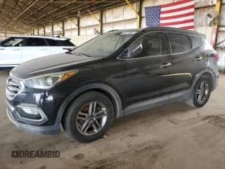 2017 Hyundai Santa Fe 2.4L with VIN 5XYZU3LB3HG403146, listed as a Copart auction lot 85371445 with Not provided miles and Salvage title. Bid and sale history available at DreamBid. Image 1.