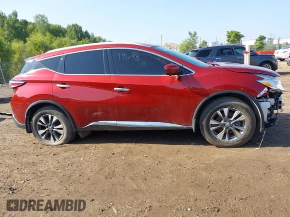 ✅ 2017 Nissan Murano SV • VIN: 5N1AZ2MH7HN124699 • Lot: 42990058. Wystawiony na IAAI z przebiegiem 114 635 mil. Bezpłatny archiwum sprzedaży aukcyjnych z USA i szczegółowy raport historii pojazdu na DreamBid. Zdjęcie 13.