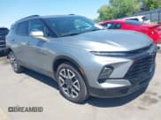 ✅ 2023 Chevrolet Blazer RS • VIN: 3GNKBKRS0PS227668 • Lot: 42337868. Listed on IAAI with 10,286 mi. Free auction sales archive from the USA and detailed vehicle history report at DreamBid. Image 1.