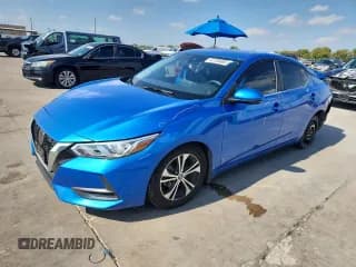 ✅ 2020 Nissan Sentra SV • VIN: 3N1AB8CV5LY215889 • Lot: 82736685. Wystawiony na Copart z przebiegiem 61 815 mil. Bezpłatny archiwum sprzedaży aukcyjnych z USA i szczegółowy raport historii pojazdu na DreamBid. Zdjęcie 1.