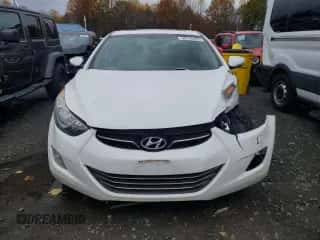2013 Hyundai Elantra GLS with VIN 5NPDH4AE1DH256314, listed as a Copart auction lot 90115495 with 115,073 mi miles and Salvage title. Bid and sale history available at DreamBid. Image 5.