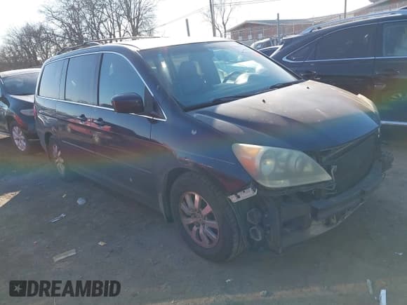 ✅ 2008 Honda Odyssey EX-L • VIN: 5FNRL386X8B053505 • Lot: 41435371. Listed on IAAI with 290,157 mi. Free auction sales archive from the USA and detailed vehicle history report at DreamBid. Image 1.