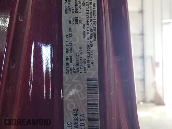 ✅ 2021 Jeep Wrangler Unlimited Sport S • VIN: 1C4HJXDN7MW638442 • Lot: 86826995. Wystawiony na Copart z przebiegiem 56 603 mil. Bezpłatny archiwum sprzedaży aukcyjnych z USA i szczegółowy raport historii pojazdu na DreamBid. Zdjęcie 14.