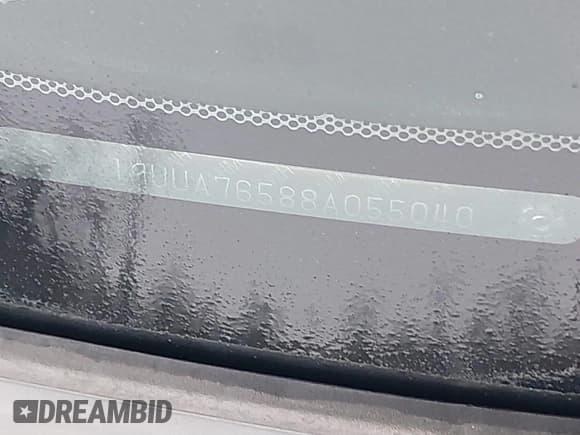 ✅ 2008 Acura TL Type S • VIN: 19UUA76588A055040 • Lot: 41813924. Listed on IAAI with Not provided. Free auction sales archive from the USA and detailed vehicle history report at DreamBid. Image 16.