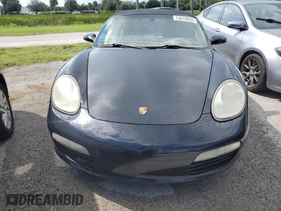 ✅ 2008 Porsche Boxster • VIN: WP0CA29878U710290 • Lot: 73870854. Listed on Copart with Not provided. Free auction sales archive from the USA and detailed vehicle history report at DreamBid. Image 5.