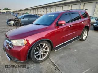 ✅ 2013 Dodge Durango Crew • VIN: 1C4RDJDG6DC673324 • Lot: 62899245. Listed on Copart with 162,585 mi. Free auction sales archive from the USA and detailed vehicle history report at DreamBid. Image 1.