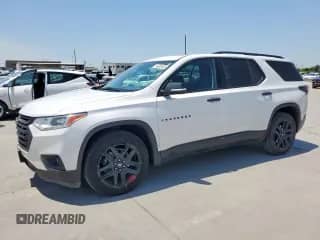 2021 Chevrolet Traverse Premier с VIN 1GNERKKW2MJ249397, выставлен на аукционе Copart как лот 54282425 с пробегом 57 502 миль миль и Чистый • Clean title. История ставок и продаж доступна на DreamBid. Изображение 1.