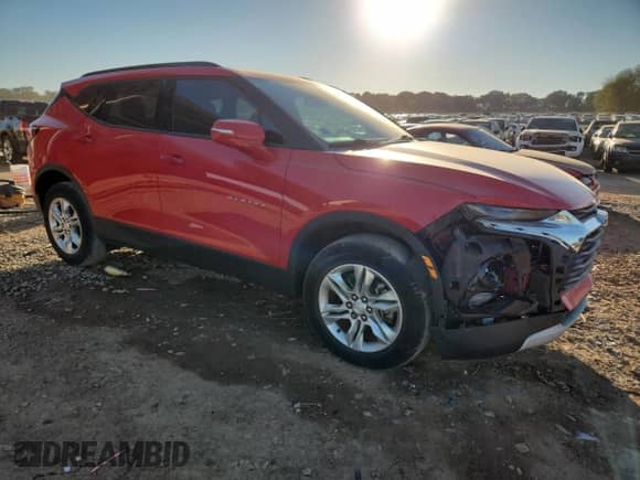 ✅ 2020 Chevrolet Blazer LT • VIN: 3GNKBCRS5LS538447 • Lot: 86316295. Listed on Copart with 93,825 mi. Free auction sales archive from the USA and detailed vehicle history report at DreamBid. Image 4.