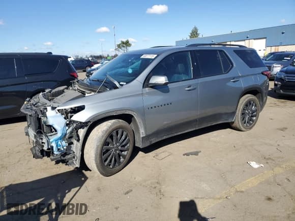 ✅ 2023 Chevrolet Traverse RS • VIN: 1GNERJKW9PJ206514 • Lot: 90077115. Listed on Copart with 33,751 mi. Free auction sales archive from the USA and detailed vehicle history report at DreamBid. Image 1.