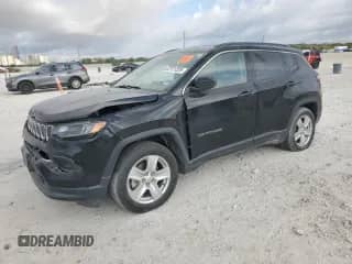 2022 Jeep Compass Altitude с VIN 3C4NJCBB2NT174892, выставлен на аукционе Copart как лот 87121325 с пробегом 95 236 миль миль и Чистый • Clean title. История ставок и продаж доступна на DreamBid. Изображение 1.
