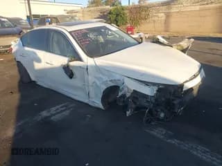 ✅ 2021 Infiniti Q50 Luxe • VIN: JN1EV7BP5MM701791 • Lot: 43565289. Listed on IAAI with 93,142 mi. Free auction sales archive from the USA and detailed vehicle history report at DreamBid. Image 1.