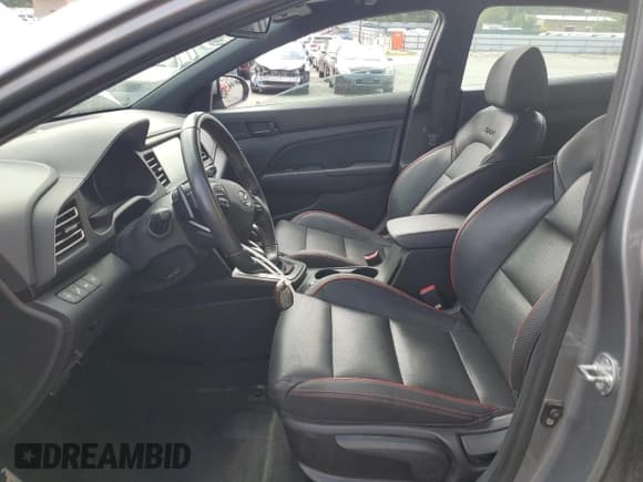 ✅ 2019 Hyundai Elantra Sport • VIN: KMHD04LB3KU820277 • Lot: 63289715. Listed on Copart with 117,689 mi. Free auction sales archive from the USA and detailed vehicle history report at DreamBid. Image 7.