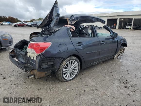 ✅ 2013 Subaru Impreza Premium • VIN: JF1GJAD63DH012608 • Lot: 90688055. Listed on Copart with 167,261 mi. Free auction sales archive from the USA and detailed vehicle history report at DreamBid. Image 3.