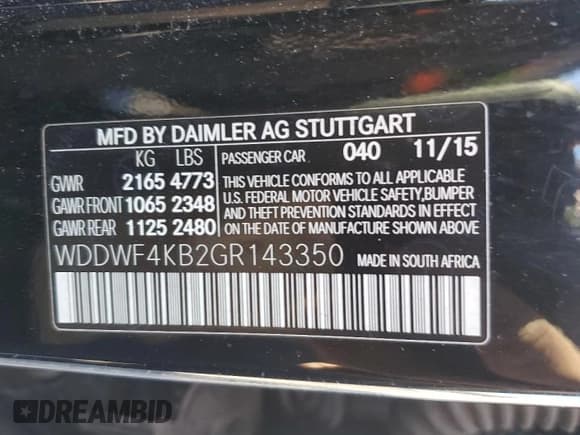 ✅ 2016 Mercedes-Benz C 300 • VIN: WDDWF4KB2GR143350 • Лот: 93020285. Опубликован ранее на Copart с пробегом 203 887 миль. Бесплатный доступ к архиву аукционных продаж из США и подробный отчёт об истории автомобиля на DreamBid. Изображение 12.