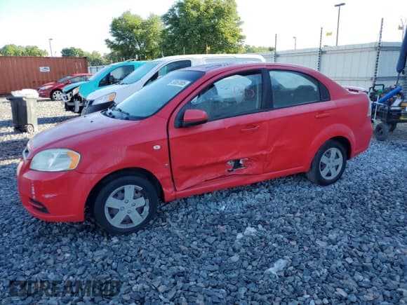 ✅ 2007 Chevrolet Aveo LS • VIN: KL1TD56607B059002 • Lot: 50067685. Wystawiony na Copart z przebiegiem 59 202 mil. Bezpłatny archiwum sprzedaży aukcyjnych z USA i szczegółowy raport historii pojazdu na DreamBid. Zdjęcie 1.