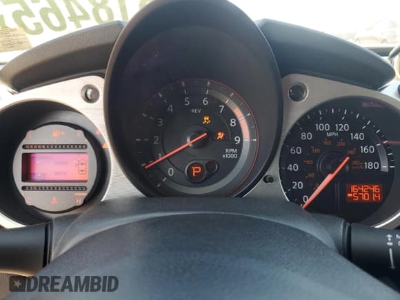 ✅ 2013 Nissan 370Z • VIN: JN1AZ4EH0DM881994 • Lot: 48518465. Listed on Copart with 164,246 mi. Free auction sales archive from the USA and detailed vehicle history report at DreamBid. Image 9.