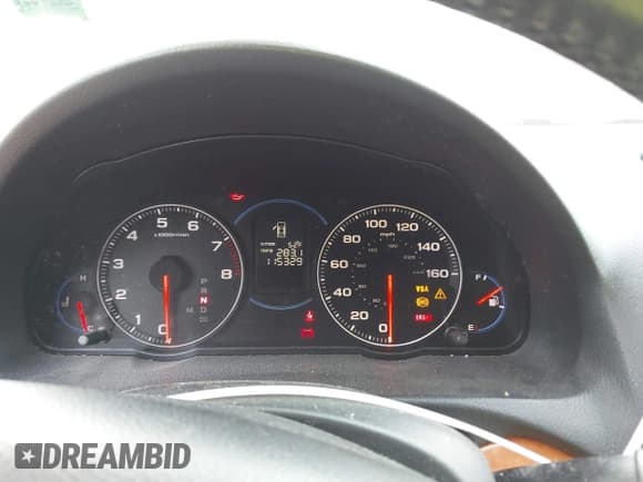 ✅ 2005 Acura TSX • VIN: JH4CL96845C017393 • Lot: 43784036. Listed on IAAI with 115,329 mi. Free auction sales archive from the USA and detailed vehicle history report at DreamBid. Image 7.