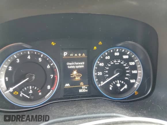 2022 Hyundai Kona SE with VIN KM8K22AB9NU819521, listed as a Copart auction lot 81771675 with 8,530 mi miles and Salvage title. Bid and sale history available at DreamBid. Image 9.