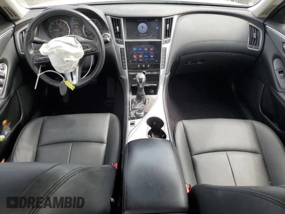 ✅ 2019 Infiniti Q50 Luxe • VIN: JN1EV7AP0KM543598 • Lot: 55528025. Listed on Copart with 40,168 mi. Free auction sales archive from the USA and detailed vehicle history report at DreamBid. Image 8.