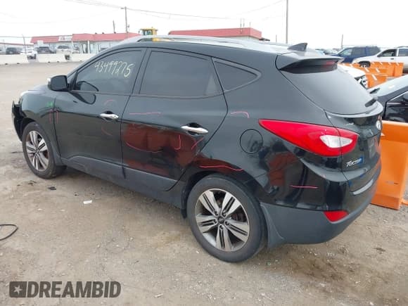 ✅ 2015 Hyundai Tucson Limited • VIN: KM8JUCAG6FU016190 • Лот: 43499275. Опубликован ранее на IAAI с пробегом 123 893 миль. Бесплатный доступ к архиву аукционных продаж из США и подробный отчёт об истории автомобиля на DreamBid. Изображение 3.