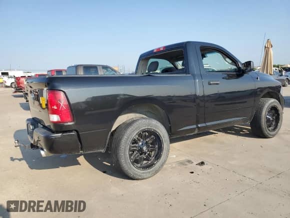2017 Ram 1500 Tradesman with VIN 3C6JR7AT2HG660390, listed as a Copart auction lot 65542074 with 197,643 mi miles and Clean title. Bid and sale history available at DreamBid. Image 3.