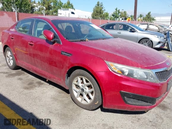 ✅ 2011 Kia Optima LX • VIN: KNAGM4A79B5072405 • Lot: 43326277. Listed on IAAI with 172,649 mi. Free auction sales archive from the USA and detailed vehicle history report at DreamBid. Image 1.
