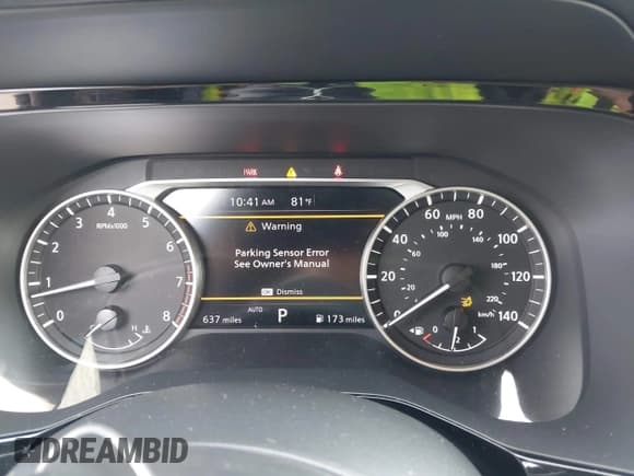 ✅ 2025 Nissan Pathfinder Rock Creek • VIN: 5N1DR3BD6SC239123 • Lot: 42476803. Listed on IAAI with 637 mi. Free auction sales archive from the USA and detailed vehicle history report at DreamBid. Image 7.