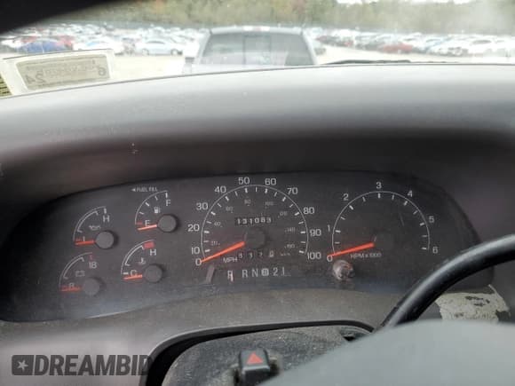 ✅ 2001 Ford F-250 XL • VIN: 1FTNX21L81EA44788 • Lot: 74991624. Listed on Copart with 131,083 mi. Free auction sales archive from the USA and detailed vehicle history report at DreamBid. Image 9.