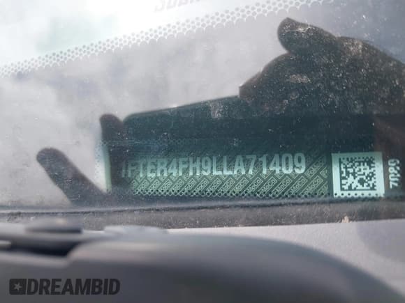 ✅ 2020 Ford Ranger Lariat • VIN: 1FTER4FH9LLA71409 • Lot: 43205180. Listed on IAAI with 41,813 mi. Free auction sales archive from the USA and detailed vehicle history report at DreamBid. Image 9.