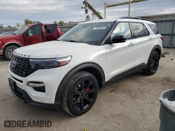 ✅ 2022 Ford Explorer ST • VIN: 1FM5K8GC1NGA96357 • Лот: 85950045. Опубликован ранее на Copart с пробегом 48 956 миль. Бесплатный доступ к архиву аукционных продаж из США и подробный отчёт об истории автомобиля на DreamBid. Изображение 1.