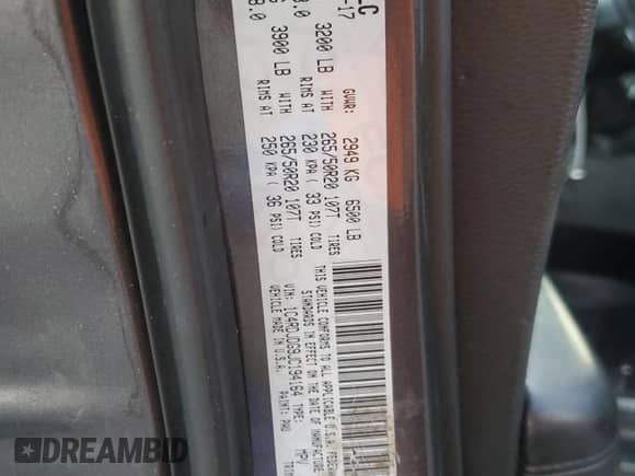 2018 Dodge Durango GT z VIN 1C4RDJDG9JC194164, wystawiony jako Copart lot #90856405 z przebiegiem 166 676 mil mil oraz Czysty tytuł • Clean title. Historia ofert i sprzedaży dostępna na DreamBid. Obrazek 13.