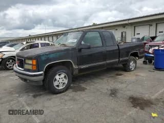✅ 1998 GMC Sierra 1500 • VIN: 1GTEK19R2WE559262 • Лот: 62186945. Опубликован ранее на Copart с пробегом 217 981 миль. Бесплатный доступ к архиву аукционных продаж из США и подробный отчёт об истории автомобиля на DreamBid. Изображение 1.