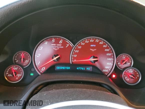 ✅ 2009 Chevrolet Corvette 3LT • VIN: 1G1YY26W595108612 • Lot: 44327295. Listed on Copart with 47,761 mi. Free auction sales archive from the USA and detailed vehicle history report at DreamBid. Image 9.