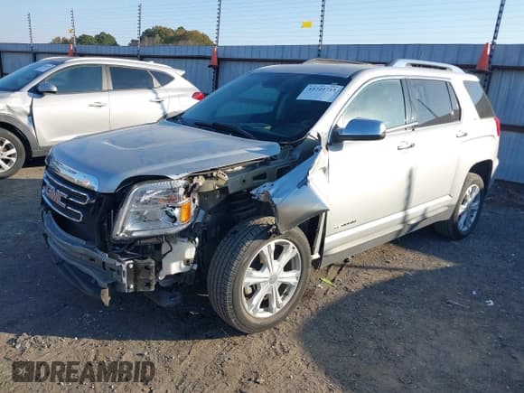 ✅ 2017 GMC Terrain SLT • VIN: 2GKFLPE35H6288554 • Lot: 43722715. Listed on IAAI with 168,019 mi. Free auction sales archive from the USA and detailed vehicle history report at DreamBid. Image 2.