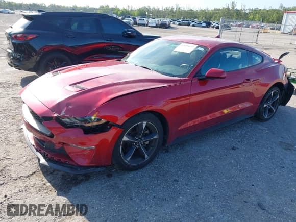 ✅ 2020 Ford Mustang EcoBoost • VIN: 1FA6P8TH8L5167063 • Lot: 42659677. Listed on IAAI with 62,897 mi. Free auction sales archive from the USA and detailed vehicle history report at DreamBid. Image 2.