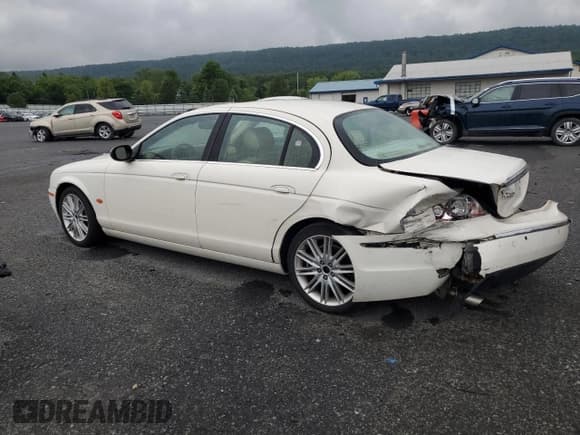 ✅ 2008 Jaguar S-Type 3 • VIN: SAJWA01AX8FN89535 • Лот: 57857425. Опубликован ранее на Copart с пробегом 75 907 миль. Бесплатный доступ к архиву аукционных продаж из США и подробный отчёт об истории автомобиля на DreamBid. Изображение 2.