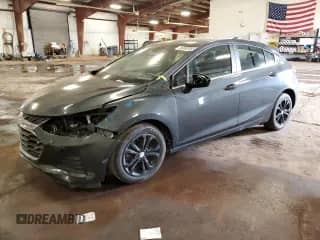 2019 Chevrolet Cruze LT with VIN 3G1BE6SM5KS615760, listed as a Copart auction lot 86097655 with 63,402 mi miles and Clean title. Bid and sale history available at DreamBid. Image 1.