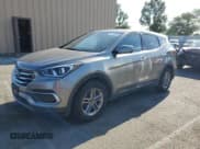 ✅ 2018 Hyundai Santa Fe 2.4L • VIN: 5NMZTDLB2JH108009 • Лот: 58174364. Опубликован ранее на Copart с пробегом 125 784 миль. Бесплатный доступ к архиву аукционных продаж из США и подробный отчёт об истории автомобиля на DreamBid. Изображение 1.