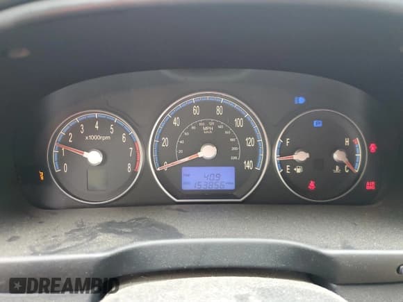 ✅ 2008 Hyundai Santa Fe GLS • VIN: 5NMSG73D58H184942 • Lot: 73582994. Listed on Copart with 153,856 mi. Free auction sales archive from the USA and detailed vehicle history report at DreamBid. Image 9.